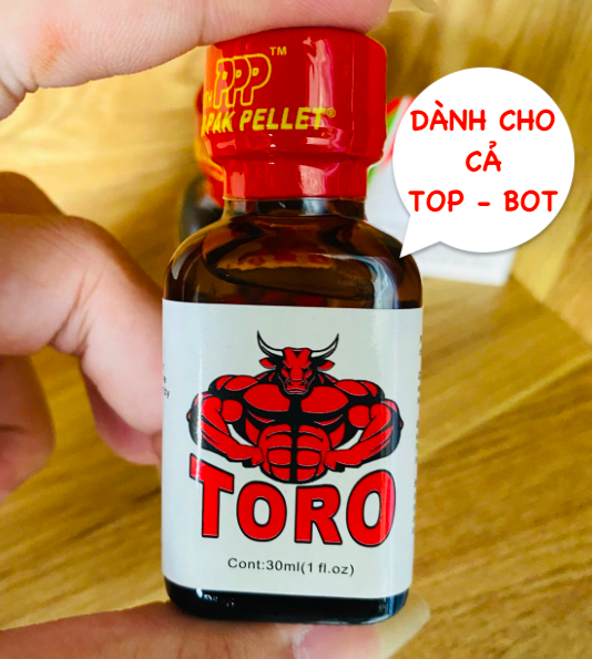 Popper Toro Rush Premium 30ml chính hãng Mỹ kích thích mạnh